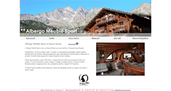 Desktop Screenshot of albergosportceresole.it