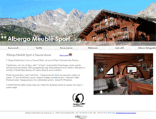 Tablet Screenshot of albergosportceresole.it